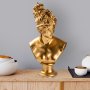 WALLXPERT Decorative Object figura zlatna boja Yak 037 - slika 2