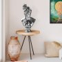 WALLXPERT Decorative Object figura boja srebra Yak 037 B - slika 3
