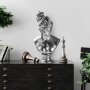 WALLXPERT Decorative Object figura boja srebra Yak 037 B - slika 1