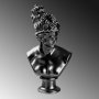 WALLXPERT Decorative Object crna figura Yak 037 C - slika 5
