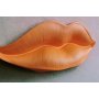 WALLXPERT Decorative Object figura oblika ljudske usne CY0468 - slika 2