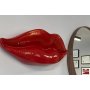 WALLXPERT Decorative Object crvena ljudska usna CY0467 - slika 1