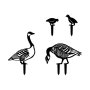 WALLXPERT Decorative Object crna figura Fam 07 - slika 2