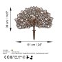 WALLXPERT Decorative Object figura Peacock A 01 - slika 5