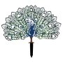 WALLXPERT Decorative Object figura Peacock - slika 4