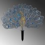 WALLXPERT Decorative Object figura Peacock v3 - slika 4
