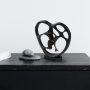 WALLXPERT Decorative Object figura crne boje Love v2 - slika 2