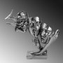 WALLXPERT Decorative Object figura od srebra Yak 034 B - slika 5