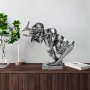 WALLXPERT Decorative Object figura od srebra Yak 034 B - slika 1