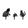 WALLXPERT Decorative Object figura mačka Fam 02 - slika 3