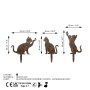 WALLXPERT Decorative Object figura Fam 13 - slika 4