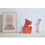 WALLXPERT Decorative Object Arcturus Ceramic Bust Orange - slika 1
