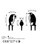 WALLXPERT Decorative Object figura Fam 03 - slika 5