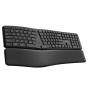 TRUST KEYRA Ergonomska bežična tastatura, multidevice, US raspored (25459) - slika 1