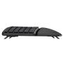 TRUST KEYRA Ergonomska bežična tastatura, multidevice, US raspored (25459) - slika 3
