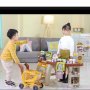 PERTINI Veliki Supermarket Set Sa Kolicima - slika 1