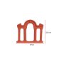 WALLXPERT Decorative Object figura Column Orange - slika 3
