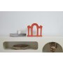WALLXPERT Decorative Object figura Column Orange - slika 2