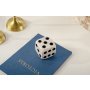 WALLXPERT Decorative Object figura Marble Dice Medium - slika 2
