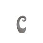 WALLXPERT Decorative Object figura Snail Mink - slika 1