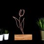 WALLXPERT Decorative Object figura Tulip Bronze - slika 2
