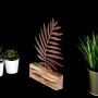 WALLXPERT Decorative Object figure Palm Leaf Bronze - slika 2