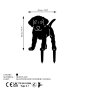 WALLXPERT Decorative Object figura Amicable 01 - slika 5