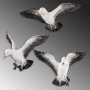 WALLXPERT Decorative Object figura BIRDS 2 - slika 5