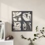 WALLXPERT Decorative Object figura Metal Decorative Aitus Black - slika 2