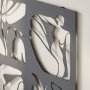 WALLXPERT Decorative Object figura Metal Decorative Aitus Black - slika 4