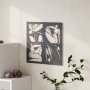 WALLXPERT Decorative Object figura Metal Decorative Aitus Black - slika 1