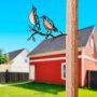 WALLXPERT Decorative Object figura Bird on the branch 29 - slika 4