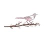 WALLXPERT Decorative Object figura Bird on the branch 25 - slika 5