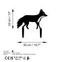 WALLXPERT Decorative Object figura Fox 01 - slika 4