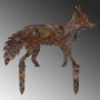 WALLXPERT Decorative Object figura Fox A 01 - slika 3