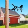 WALLXPERT Decorative Object Bird On The Branch 04 Black - slika 3