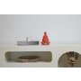 WALLXPERT Decorative Object figura Pine Orange - slika 1