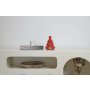 WALLXPERT Decorative Object figura Pine Red - slika 1