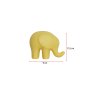 WALLXPERT Decorative Object figura Elephant Yellow - slika 3