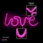 TelForceOne Dekorativna neon LED rasveta LOVE - slika 3