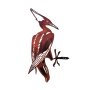 WALLXPERT Decorative Object figura Bird on the branch 30 - slika 4