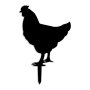 WALLXPERT Decorative Object figura Chicken 01 - slika 1