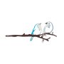 WALLXPERT Decorative Object figura Bird on the branch 26 - slika 1