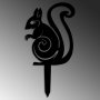 WALLXPERT Decorative Object figura Squirrel 01 - slika 5