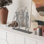 WALLXPERT Decorative Object figura Pose Decorative Object Black - slika 2