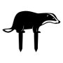 WALLXPERT Decorative Object figura Badger 01 - slika 4