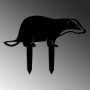 WALLXPERT Decorative Object figura Badger 01 - slika 5