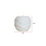 WALLXPERT Decorative Object figura Loriel White - slika 3