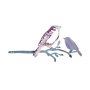 WALLXPERT Decorative Object figura Bird on the branch 22 - slika 1