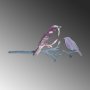 WALLXPERT Decorative Object figura Bird on the branch 22 - slika 5
